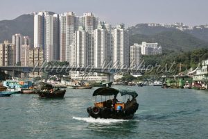 Aberdeen Hafen im Süden von Hong Kong - ImageShop