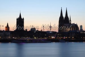 Der Abend über Köln - ImageShop