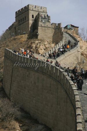 Die Mauer bei Badaling in China - ImageShop