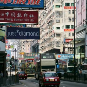 Die Nathan Road auf Kowloon - ImageShop
