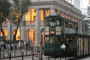 Die alte Tram von Hong Kong - ImageShop