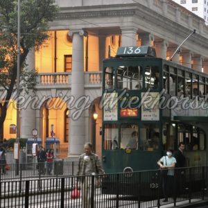 Die alte Tram von Hong Kong - ImageShop