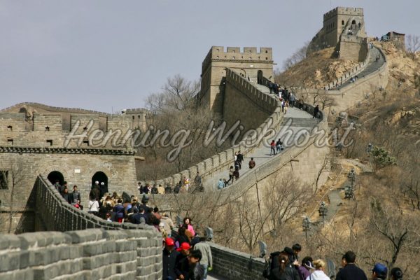 Die chinesische Mauer bei Badaling - ImageShop