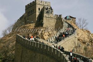Die chinesische Mauer bei  Badaling - ImageShop