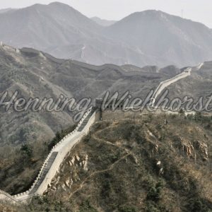 Die grosse Mauer in der Landschaft - ImageShop