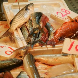 Fischauslage am Markt von Wan Chai - ImageShop