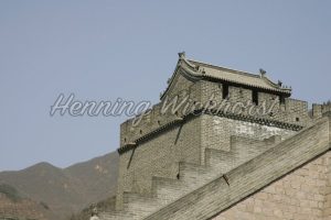 Gebäude der grossen Mauer bei Badaling - ImageShop