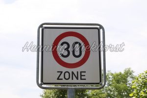 Schild 30 Zone - ImageShop