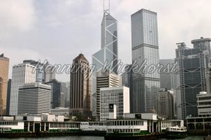 Skyline von Admiralty in Hong Kong - ImageShop