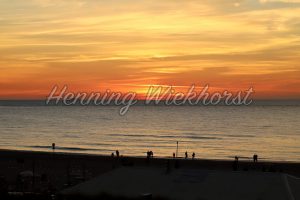 Sonnenuntergang an der Nordsee - ImageShop