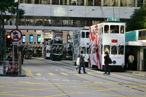 Tram und Busse in Hong Kong - ImageShop